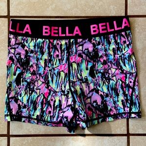 Women’s large Bella Sport spandex shorts